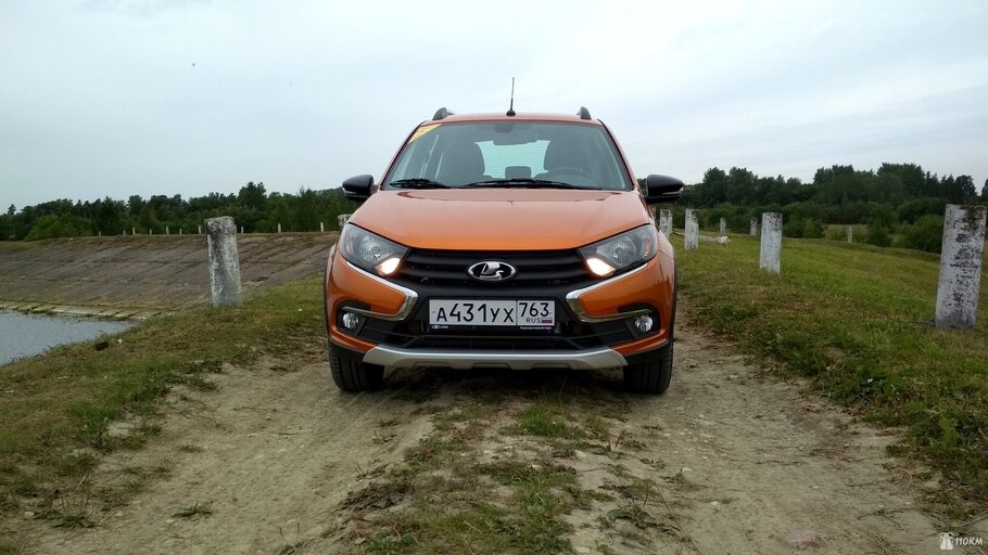 Тест драйв Lada Granta Cross  естественный отбор