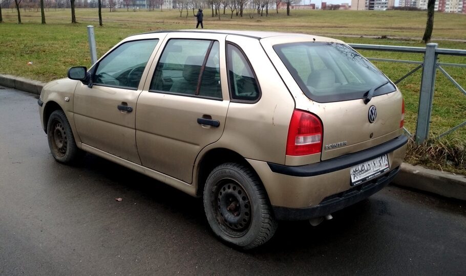 Секонд тест Volkswagen Pointer  малый ход