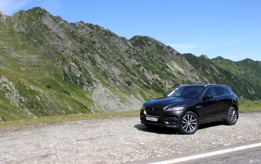 Тест драйв Jaguar F Pace  от  Трансфагараша до Контиолахти