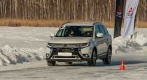 Тест драйв Mitsubishi Outlander GT  ввинчиваемся в поворот