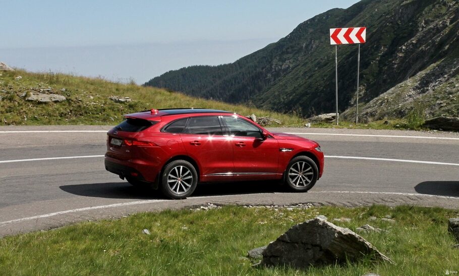 Тест драйв Jaguar F Pace  от  Трансфагараша до Контиолахти