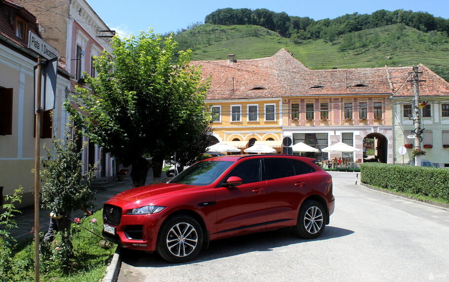 Тест драйв Jaguar F Pace  от  Трансфагараша до Контиолахти