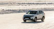 Тест драйв Mitsubishi Outlander GT  ввинчиваемся в поворот