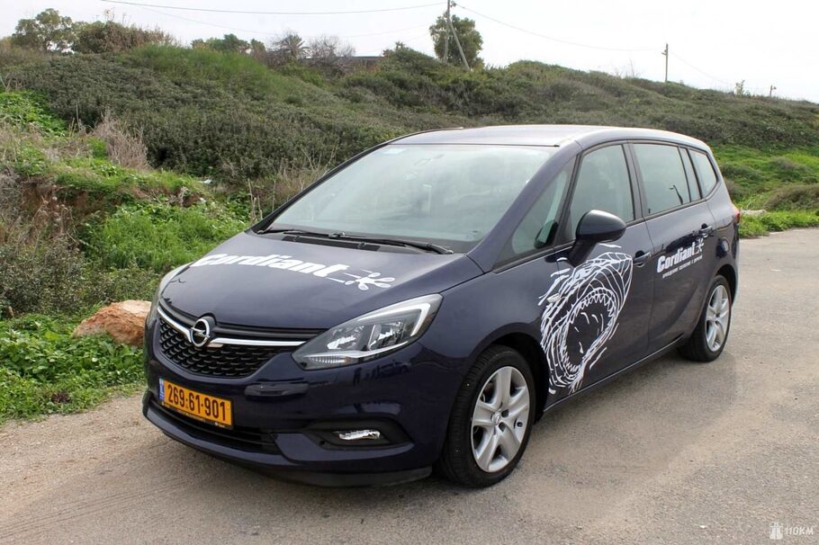 Тест драйв Opel Zafira   по ихнему   по семейному