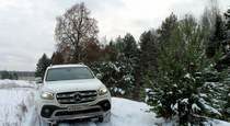 Тест драйв Mercedes Benz X 350d 4Matic  на всю силу