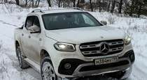 Тест драйв Mercedes Benz X 350d 4Matic  на всю силу