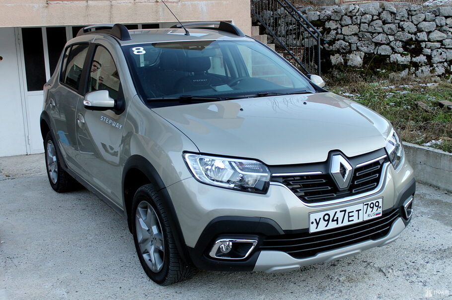 Тест драйв Renault Logan Sandero Stepway  с обвесом и вариатором