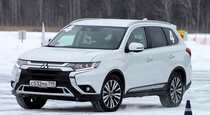 Тест драйв Mitsubishi Outlander GT  ввинчиваемся в поворот