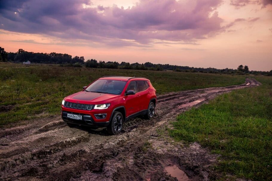 Тест драйв Jeep Compass  своим курсом