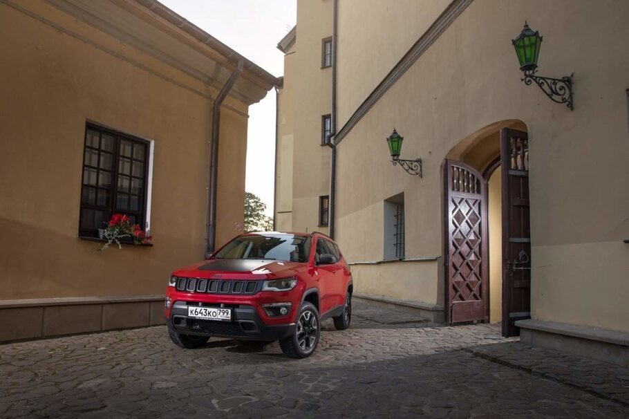 Тест драйв Jeep Compass  своим курсом