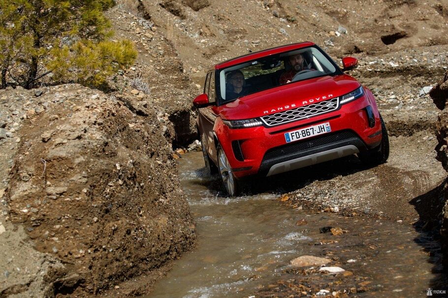 Тест драйв нового Range Rover Evoque  чистая линия