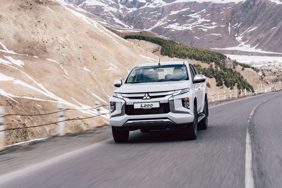 Тест драйв нового Mitsubishi L200  всегда на высоте