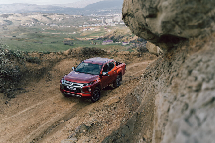 Тест драйв нового Mitsubishi L200  всегда на высоте