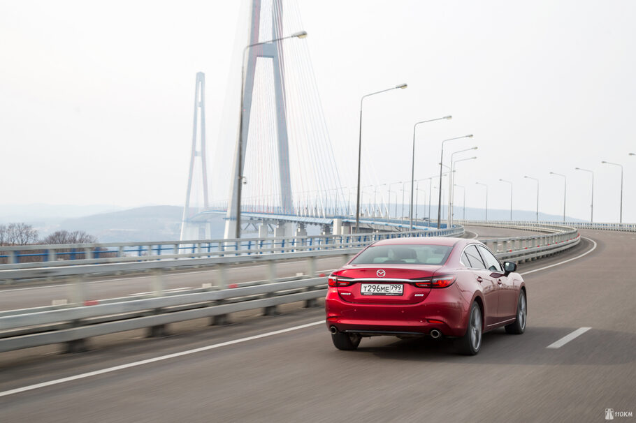 Тест драйв Mazda 6 2 5 turbo  мощно  зрело  элегантно