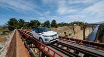 Тест драйв нового Range Rover Evoque  чистая линия