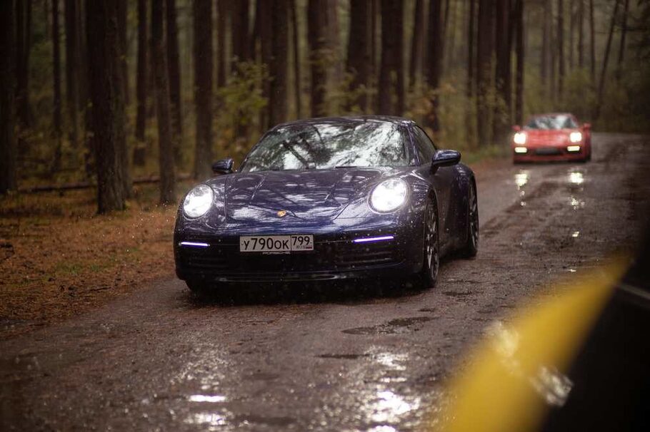 Тест драйв Porsche 911 Carrera  штрафной патрон