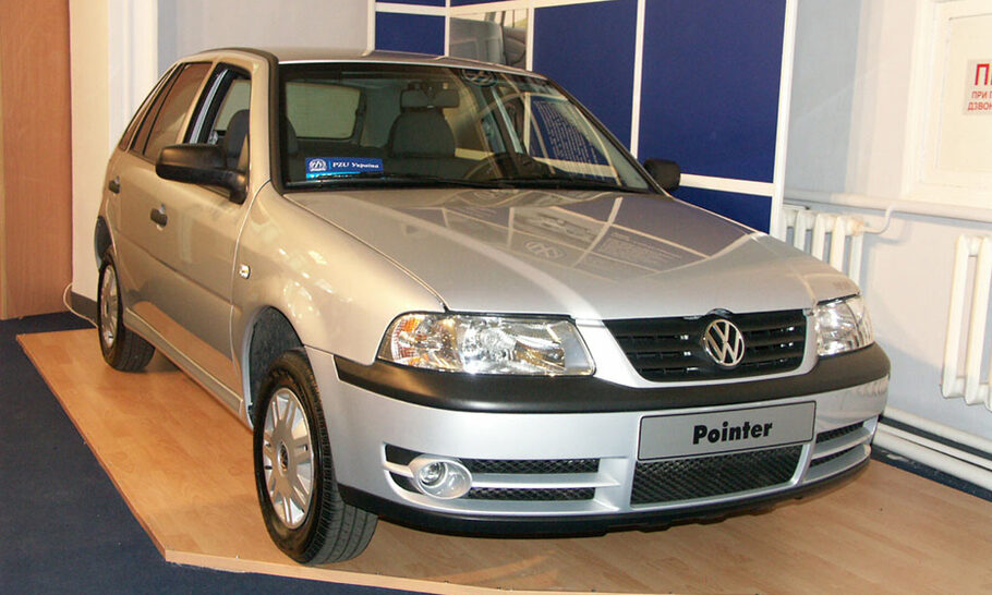 Секонд тест Volkswagen Pointer  малый ход