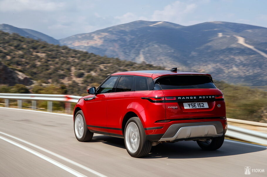 Тест драйв нового Range Rover Evoque  чистая линия