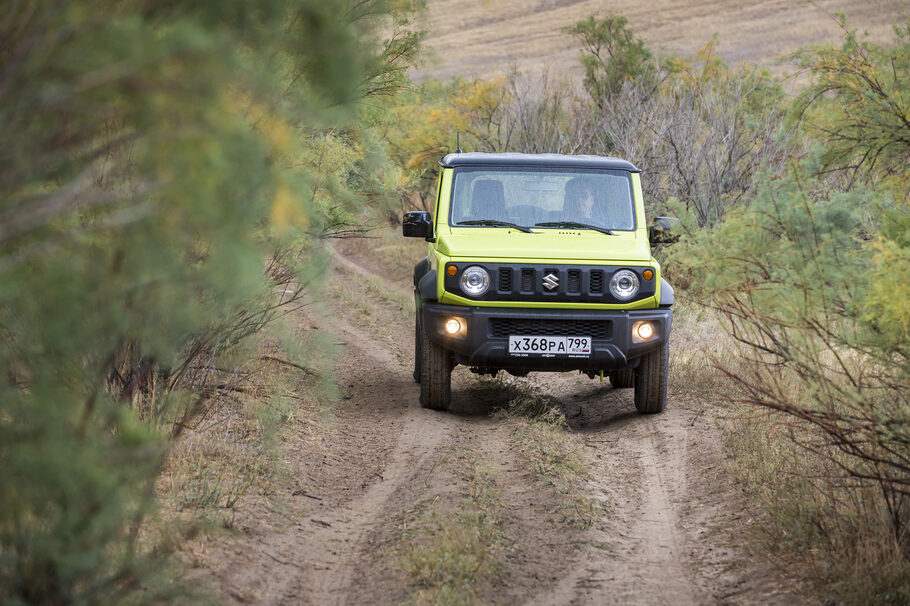 Тест драйв Suzuki Jimny  аскеза звезд