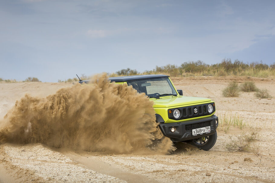 Тест драйв Suzuki Jimny  аскеза звезд