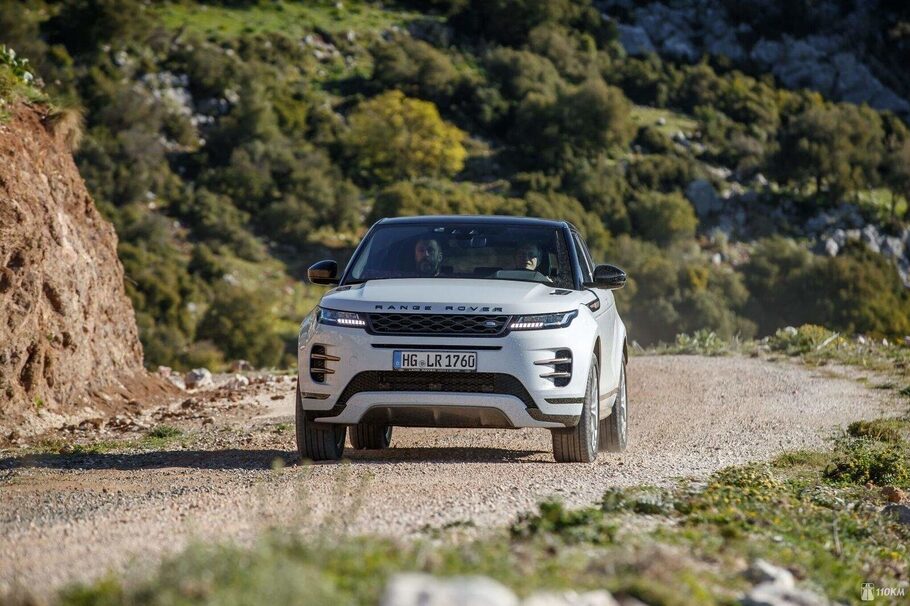 Тест драйв нового Range Rover Evoque  чистая линия