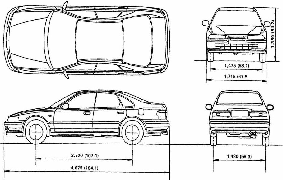 Ретро тест Honda Accord V  старый музыкант