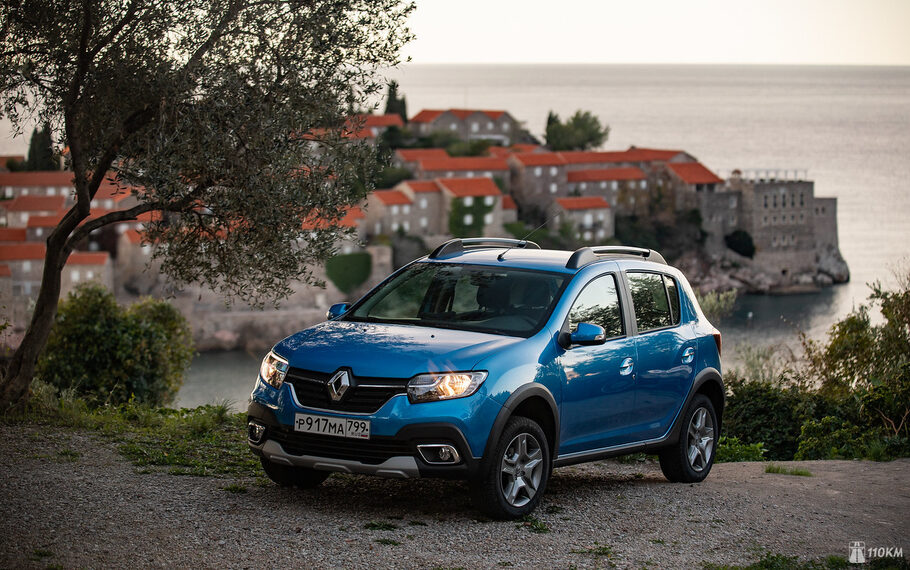 Тест драйв Renault Logan Sandero Stepway  с обвесом и вариатором