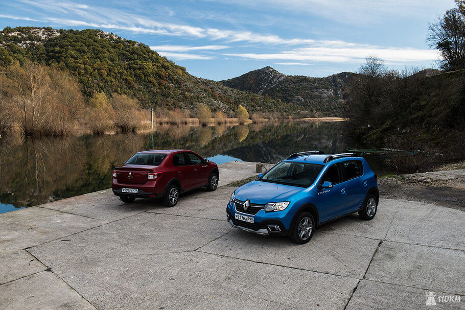 Тест драйв Renault Logan Sandero Stepway  с обвесом и вариатором