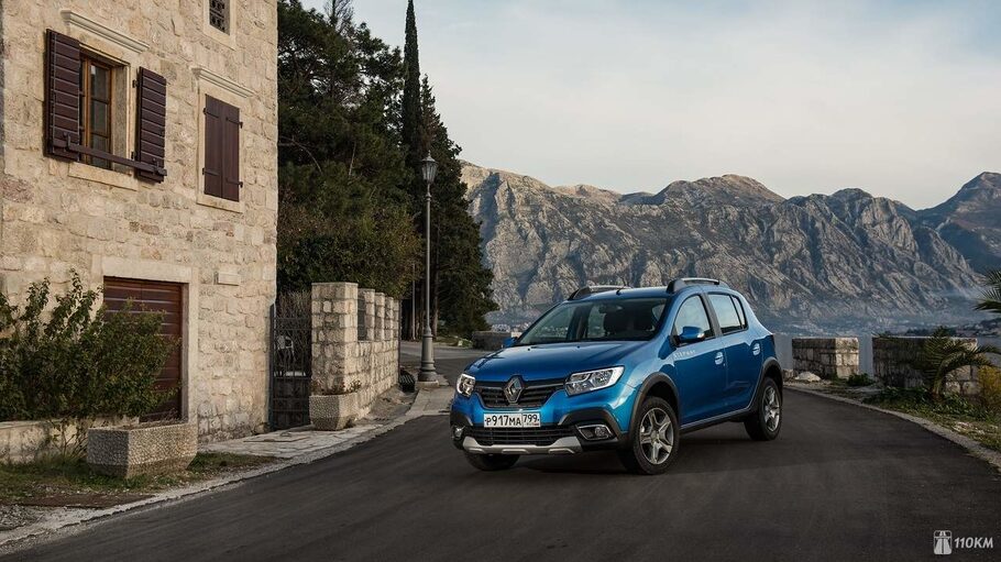 Тест драйв Renault Logan Sandero Stepway  с обвесом и вариатором