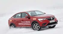 Зимний тест драйв Renault Arkana  коньки подпевают  звеня