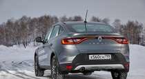 Зимний тест драйв Renault Arkana  коньки подпевают  звеня