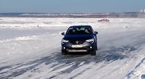 Зимний тест драйв Renault Arkana  коньки подпевают  звеня