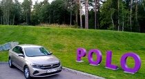 Тест драйв лифтбека Volkswagen Polo  второе лицо