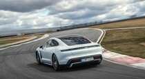 Тест драйв Porsche Taycan Turbo  иду на грозу