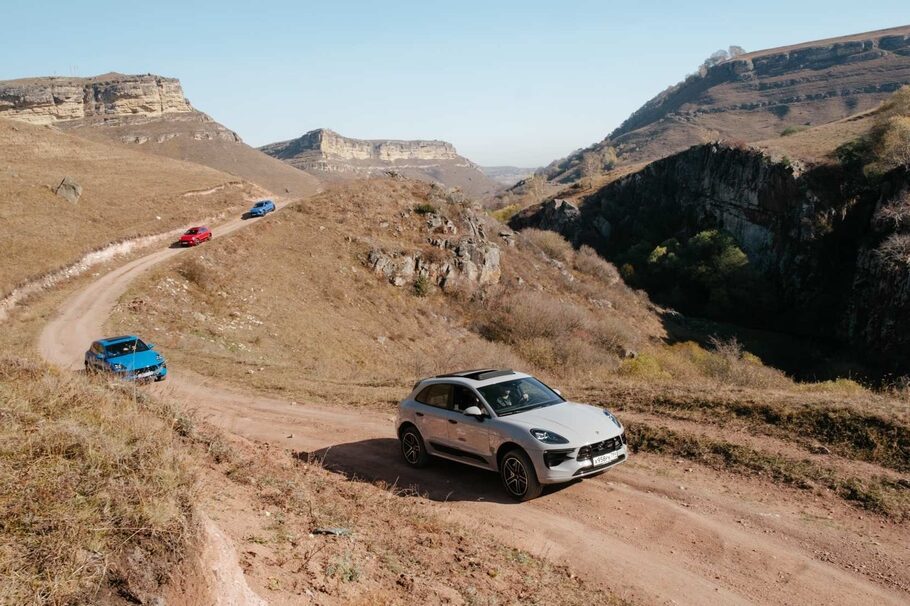 Тест драйв Porsche Macan  По острым иглам яркого огня