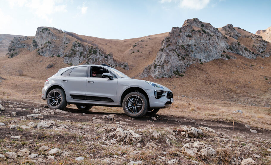 Тест драйв Porsche Macan  По острым иглам яркого огня