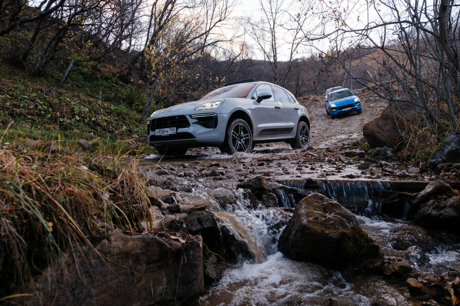 Тест драйв Porsche Macan  По острым иглам яркого огня