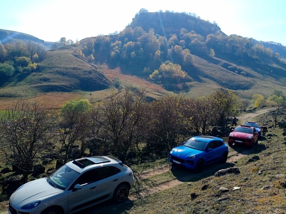 Тест драйв Porsche Macan  По острым иглам яркого огня